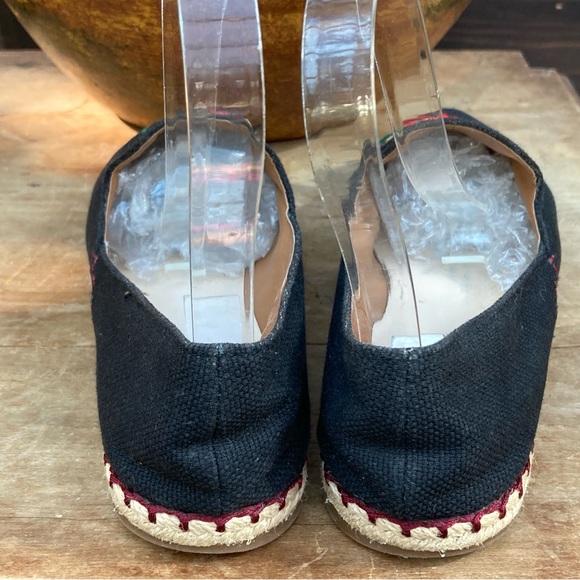 Nine West flats loafers embroidered Oaxaca style Mexico folk size 8 - Picture 10 of 12